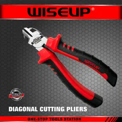 انبر سیم چین 6 اینچ حرفه ای وایساپ WISEUP مدل 010205 آمریکا
