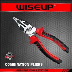 انبر دست 8 اینچ حرفه ای وایساپ WISEUP مدل 010109 آمریکا