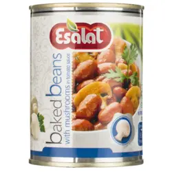 خوراک لوبیا چیتی با قارچ در سس گوجه فرنگی اصالت – 380 گرم