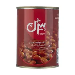 کنسرو لوبیا چیتی با سس گوجه فرنگی بیژن – 380 گرم