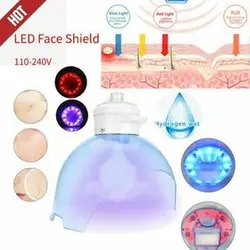 دستگاه ماسک هیدروژن تراپی و اکسیژن تراپی صورت به همراه بخور اوزون و نوردرمانی Hydrogen therapy mask and facial oxygen therapy device