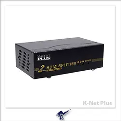 اسپلیتر HDMI دو پورت کی نت پلاس مدل KP-SPHD1402