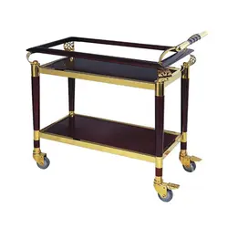 ترولی حمل غذا رستورانی 2 طبقه