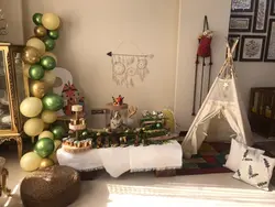 چادر سرخ پوستی طرح پسرونه