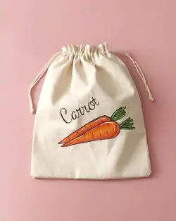 کیسه نگهداری سبزیجات طرح هویج جدید