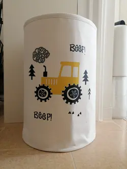 باکس اسباب بازی با طرح تراکتور