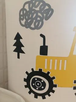 باکس اسباب بازی با طرح تراکتور