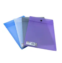 پوشه دکمه دار پاپکو مدل ارکید کد B5-121  کد 2315