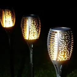 چراغ باغی خورشیدی مدل مشعل متحرک XF-6006