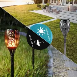 چراغ باغی خورشیدی مدل مشعل متحرک XF-6006
