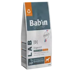 غذای خشک درمانی سگ گوارش حساس Digestive برند Babin بابین 2 کیلویی