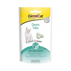 قرص مراقبت از دهان و دندان مدل dental tabs برند Gim cat جیم کت 40 گرمی