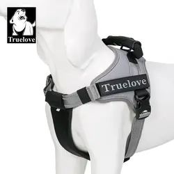 قلاده سگ کتفی مدل Security Plus برند true love ترولاو رنگ طوسی سایز L