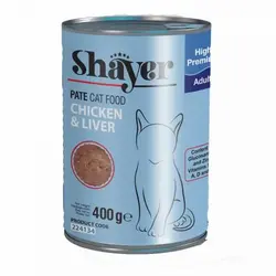 کنسرو پته مرغ و جگر گربه برند شایر 400 گرمی