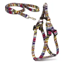 قلاده سگ کتفی مدل پتنتو با لید برند Ninapet نیناپت سایز 3