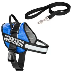 قلاده سگ کتفی با لید مدل کماندو برند Ninapet نیناپت سایز 1