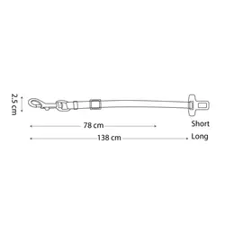 کمربند ماشین برند Ninapet نیناپت سایز 2