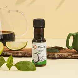 روغن زیتون فرابکر با طعم ریحان
