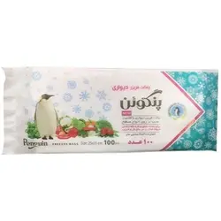 کیسه فریزر چسبی پنگوئن 100 عددی