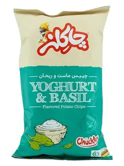 چیپس ماست و ریحان چاکلز 70 گرمی