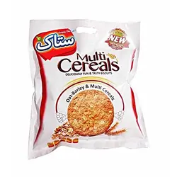 بیسکویت سبوس دار چندغله ستاک 30 گرمی