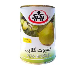 کمپوت گلابی یک و یک 410 گرمی