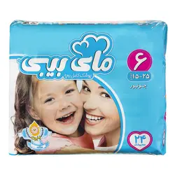 پوشک بچه 6 مای بیبی 24عددی