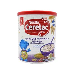 سرلاک چند غله با تکه های گیلاس نستله ۴۰۰ گرم