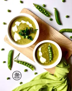 طرز تهیه سوپ نخود فرنگي خانگی خوشمزه و ساده (2 نکته مهم) - رِضیم