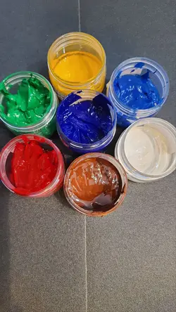 رنگ های خمیری رزین مارت