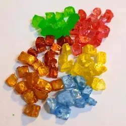 سنگ های کریستال رنگی