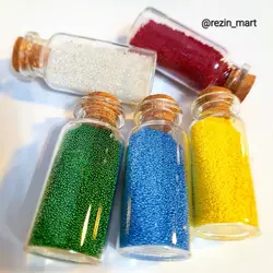 شن ریز رنگی