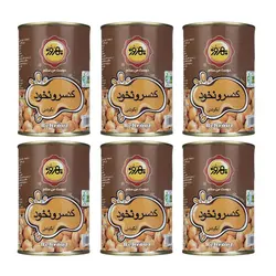کنسرو نخود آبگوشتی بهروز – 380 گرم بسته 6 عددی