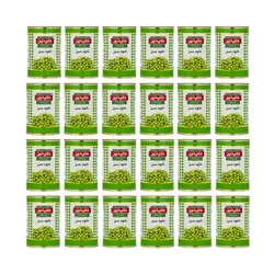 کنسرو نخود سبز دلپذیر – 420 گرم بسته 24 عددی