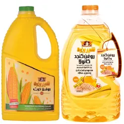 روغن کنجد کانولا شیررضا – 1.8 لیتر به همراه روغن ذرت
