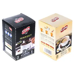 قهوه فوری وانیلی و هات چاکلت کوپا – 20 ساشه 18 گرمی