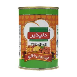 کنسرو لوبیا چیتی با قارچ دلپذیر – 420 گرم