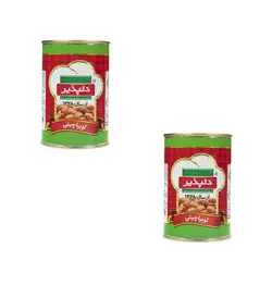 کنسرو لوبیا چیتی دلپذیر – 420 گرم بسته 2 عددی