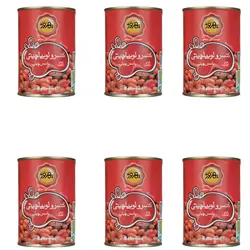 کنسرو لوبیا چیتی با سس چیلی بهروز – 420 گرم بسته 6 عددی