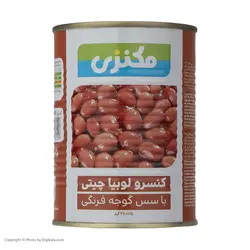 کنسرو لوبیا چیتی با سس گوجه فرنگی مکنزی – 380 گرم