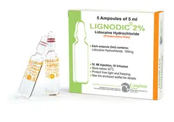 ویال لیدوکائین