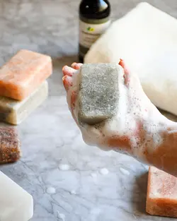 صابون سنگ نمک – 1 عددsalt soap