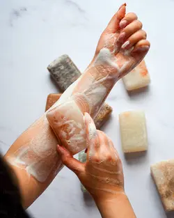 صابون سنگ نمک – 1 عددsalt soap