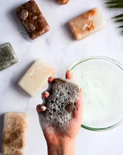 صابون سنگ نمک – 1 عددsalt soap