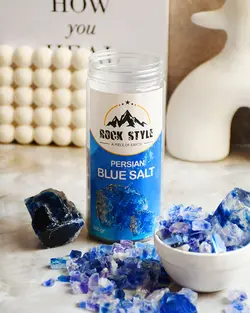 کریستال نمک آبی گرمسارpersian blue salt