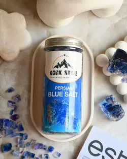 کریستال نمک آبی گرمسارpersian blue salt