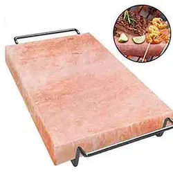 تابه گریل پخت و پز سنگ نمکRock salt cooking grill pan (rock style)