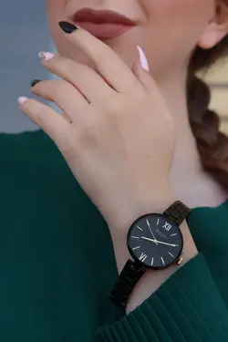 ساعت زنانه کارن بند قفلی رنگ ثابت موتور PC ضد آب کد 1916445