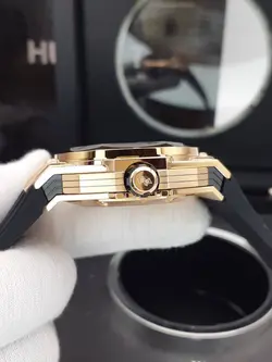 ساعت مردانه هابلوت طرح کهکشانی فول نگین سه موتور فعال کیفیت عالی  کد 1917257