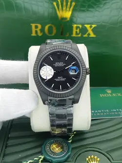 ساعت مردانه رولکس مدل دیت جاست موتور اتومات ساخت ژاپن جنس شیشه کریستال ضد خش بدنه استیل ضد زنگ  کد 1917612